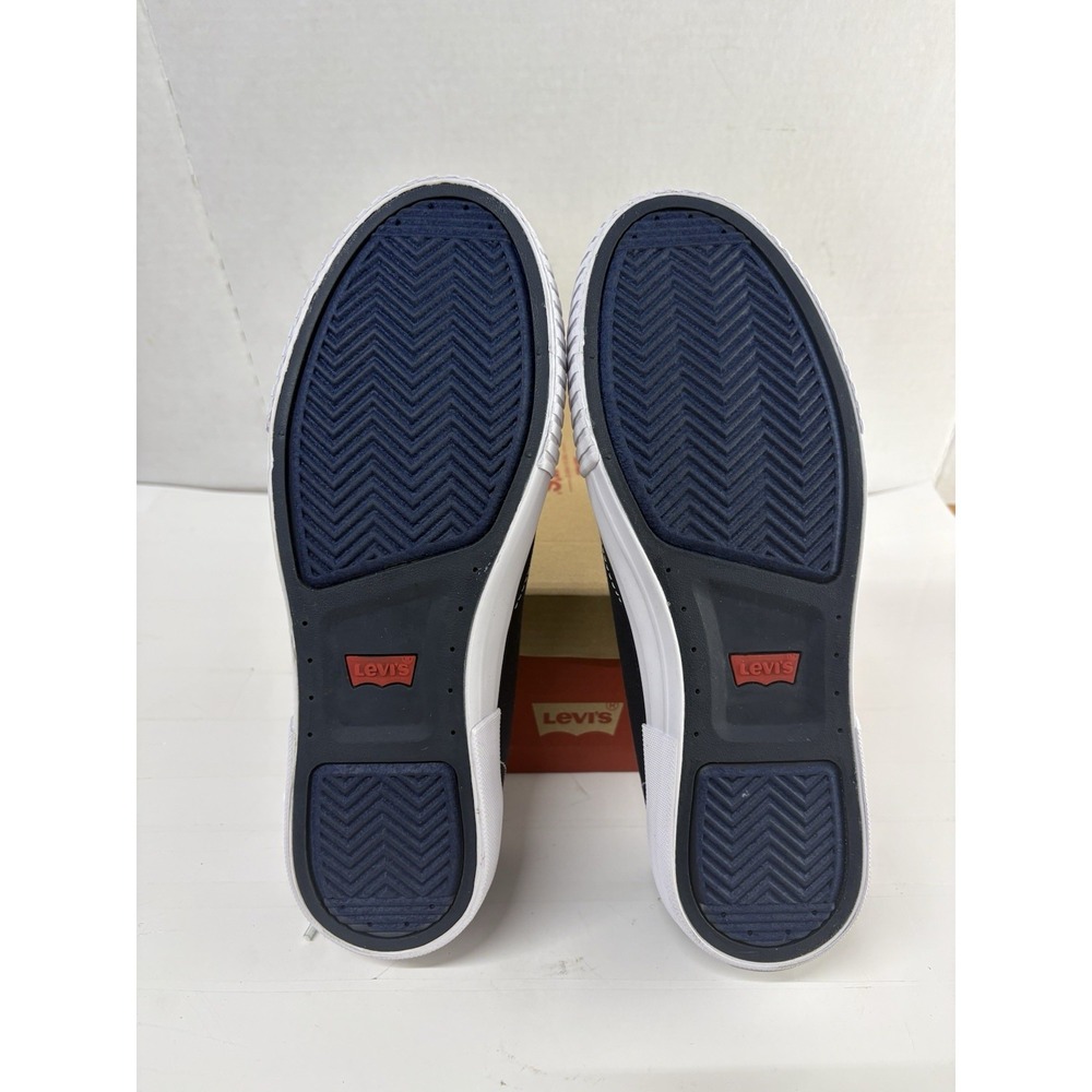 Levi's Men's Anikin Canvas Sneakers Shoes Navy Size 10M BRAND NEW - Picture 6 of 6